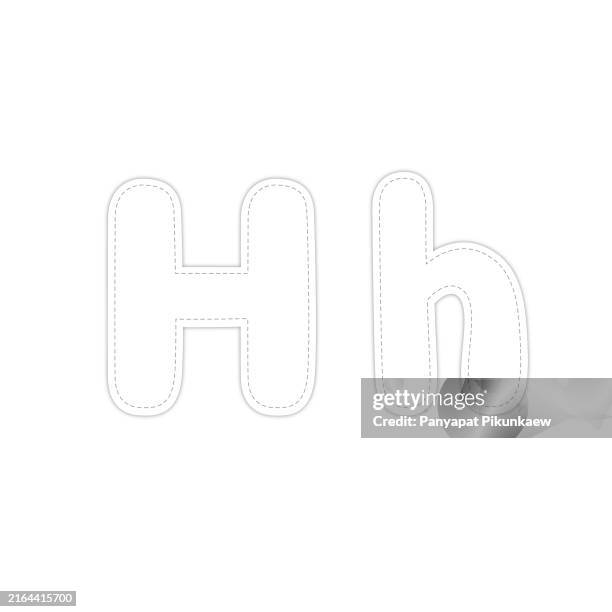 Dashed Lowercase H 164 Dashed Line Font Stock Photos, High-Res Pictures, and Images ...