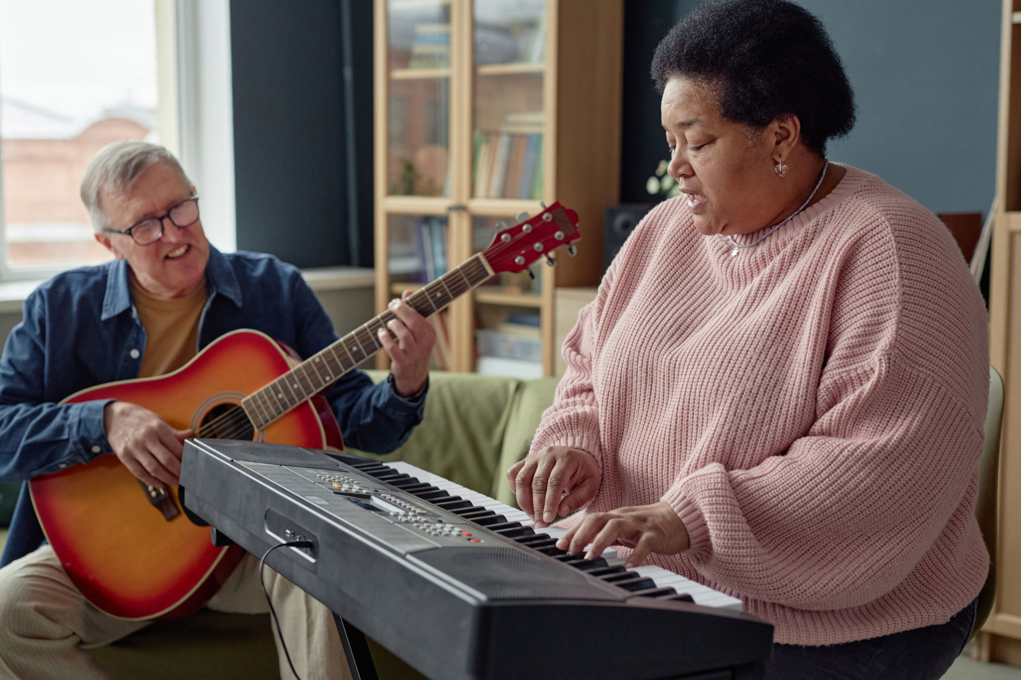 community piano