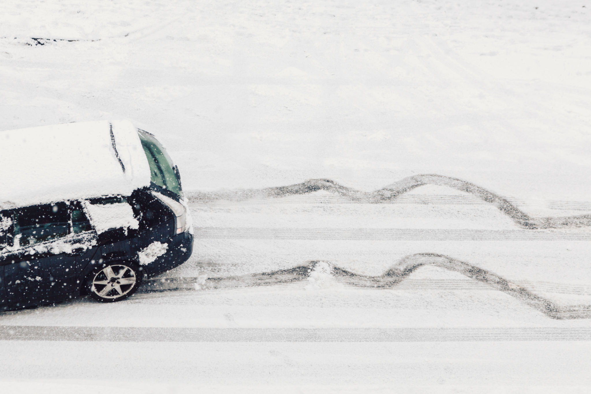 car snow