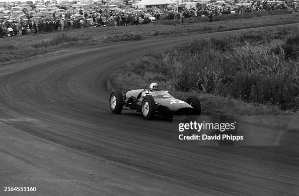 Gary Hocking Gary Hocking, Lotus 18/21 Climax during the Gold Cup at Oulton Park ...