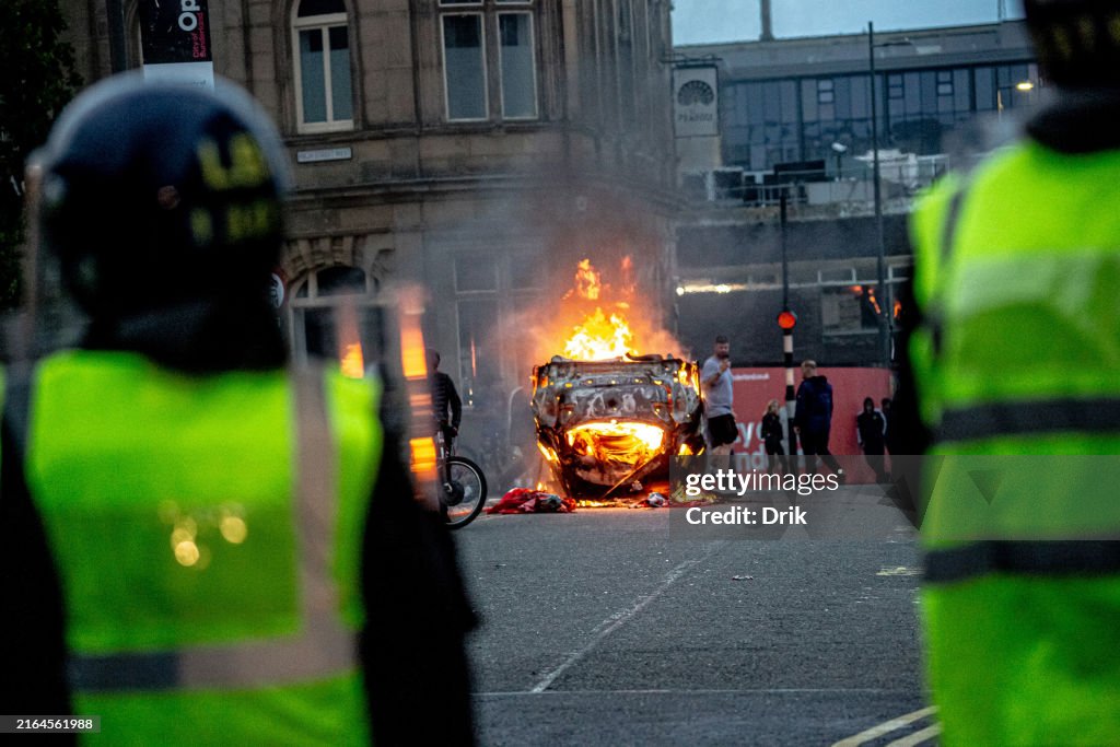 'Enough Is Enough' Rally In Sunderland