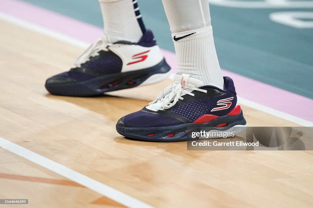 2024 Olympics - Men's Basketball: USA v Puerto Rico