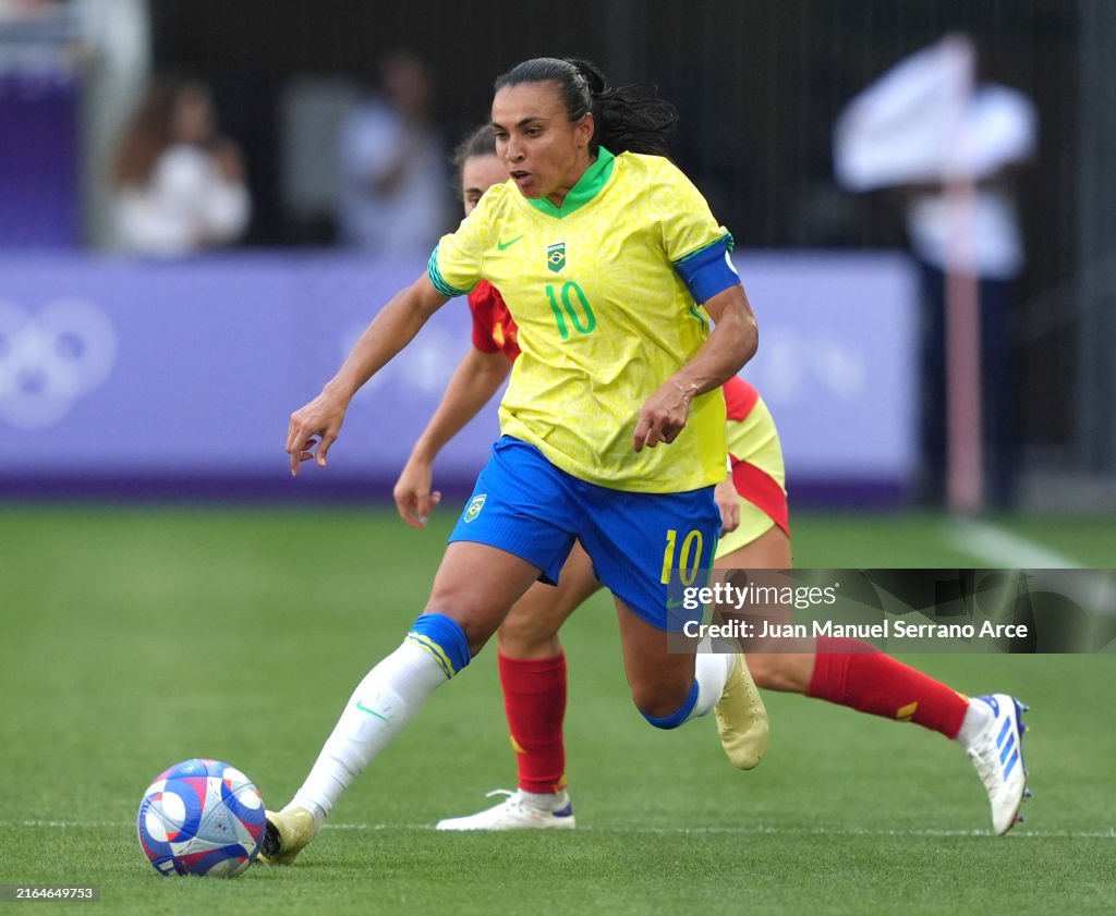 Brazil v Spain: Women's Football - Olympic Games Paris 2024: Day 5