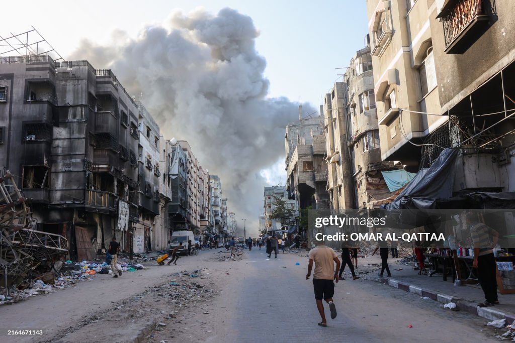 TOPSHOT-PALESTINIAN-ISRAEL-CONFLICT