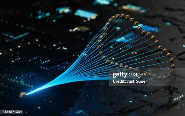 cloud computing artificial intelligence data center multi cloud hybrid cloud information storage cyber security encryption edge computing data lake - backup stock pictures, royalty-free photos & images