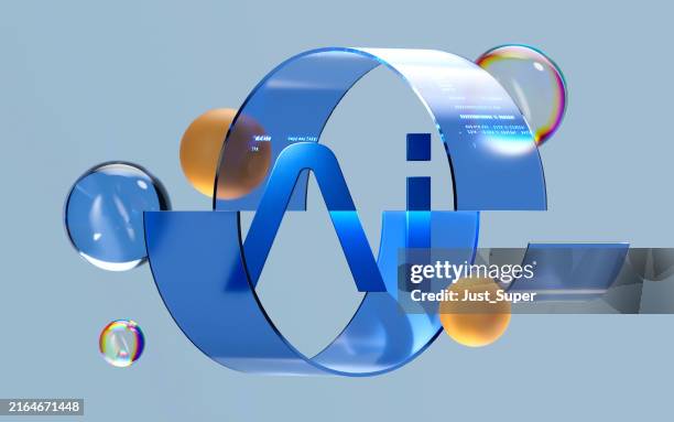 artificial intelligence machine learning large language model technology - large language model stockfoto's en -beelden