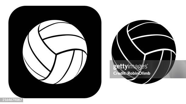 schwarz-weiße schildkröten-ikone - volleyball mannschaftssport stock-grafiken, -clipart, -cartoons und -symbole