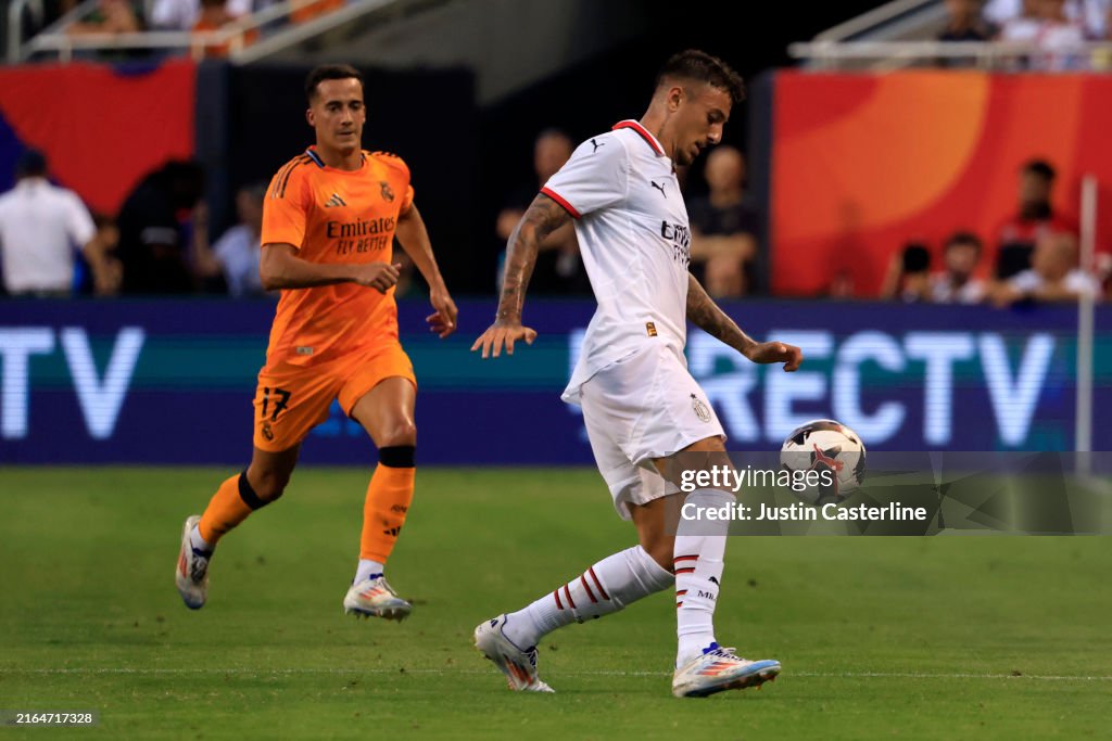AC Milan v Real Madrid - Pre-Season Friendly