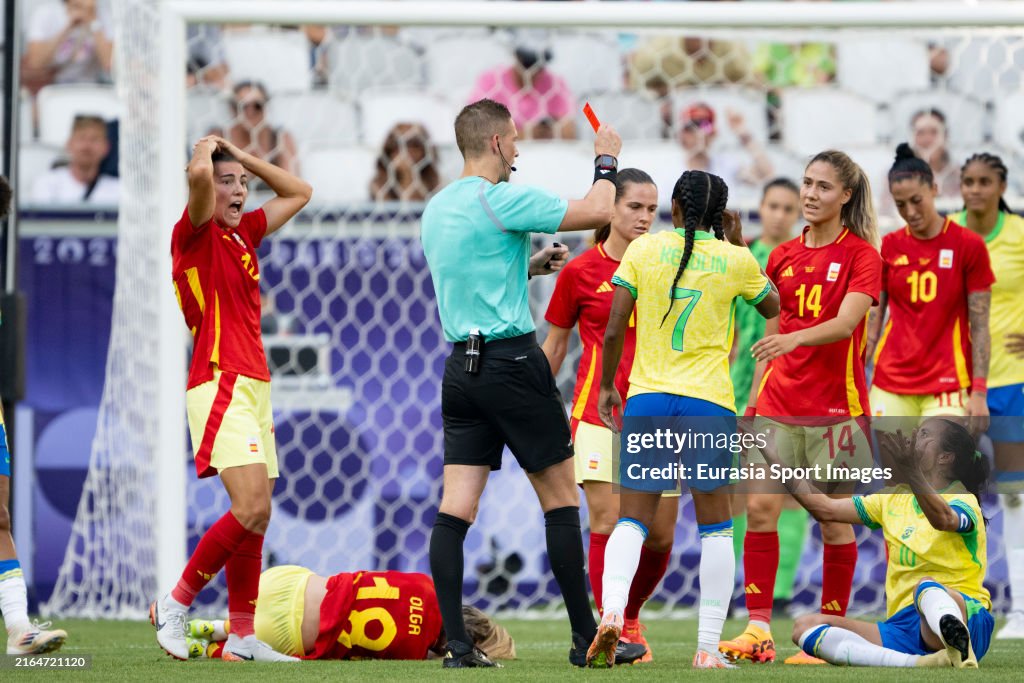 Brazil v Spain: Women's Football - Olympic Games Paris 2024: Day 5