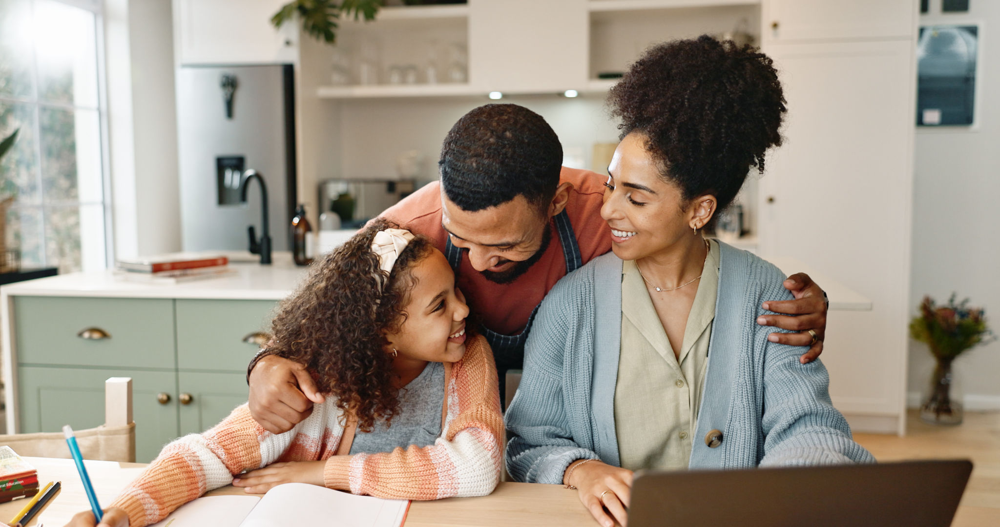 homeschooling family