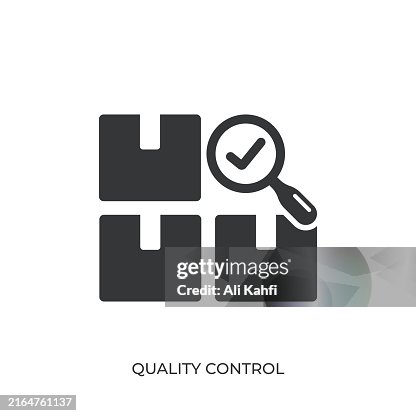 Quality control glyph solid icon. Solid icon that can be applied anywhere, simple, pixel perfect and modern style Quality control glyph solid icon. Solid icon that can be applied anywhere, simple, pixel perfect and modern style
