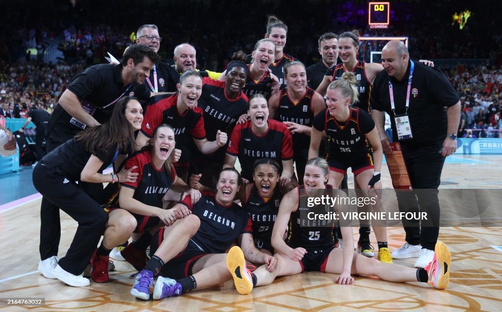 OLYMPICS 2024 PARIS DAY 9 BASKETBALL JAPAN VS BELGIUM