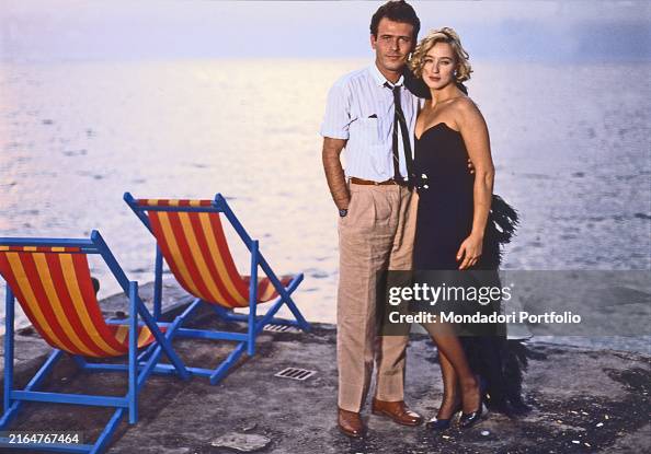 On the set of the film Sapore di mare 2 - Un anno dopo On the set of the film Sapore di mare 2 - Un anno dopo