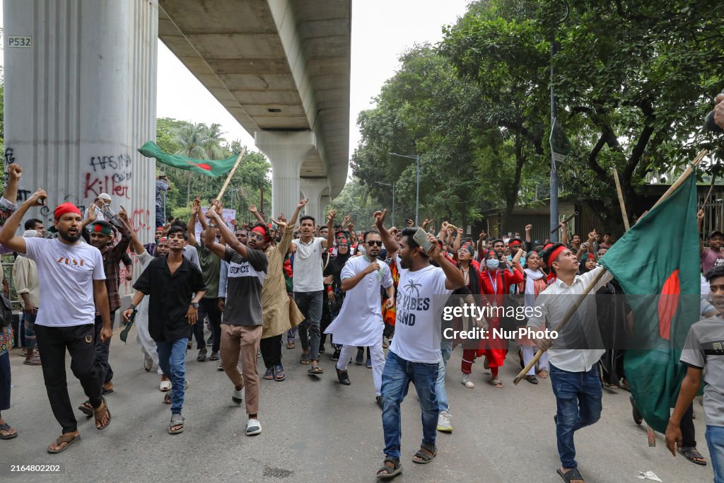 Quota Protest In Dhaka