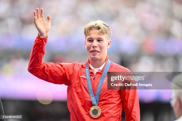 Markus Rooth Height 468 Decathlon Medal Ceremony Photos & High Res Pictures - Getty Images