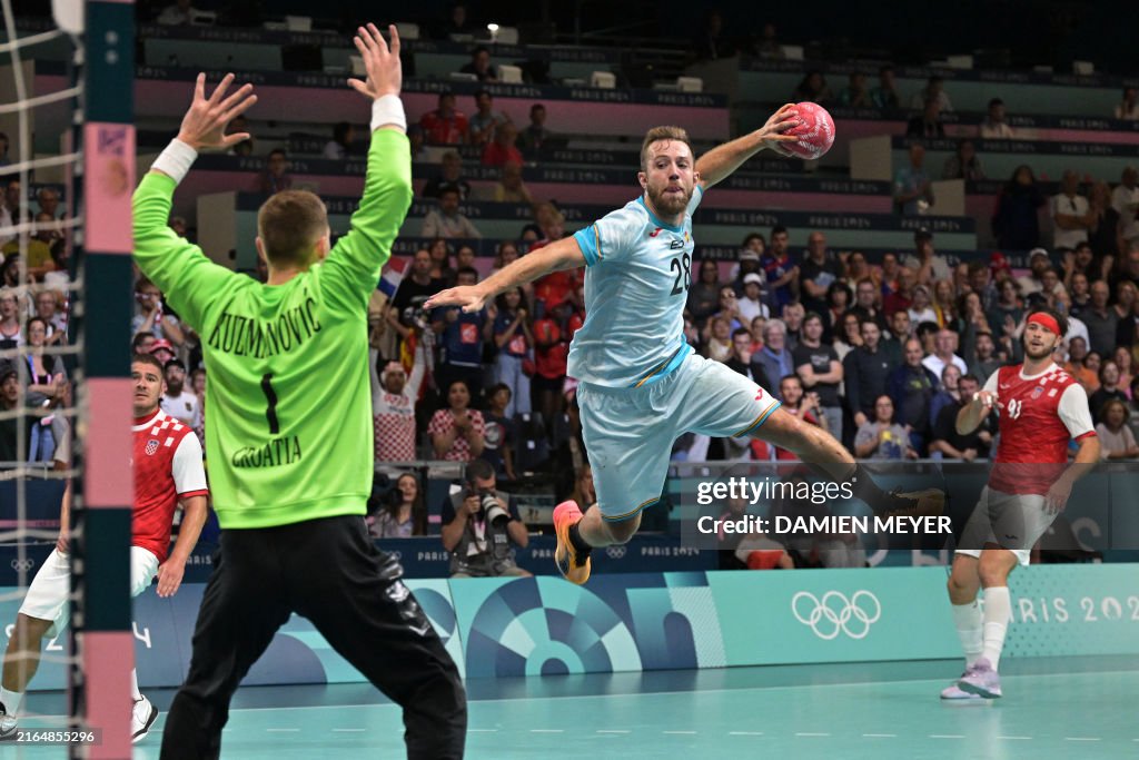 TOPSHOT-HANDBALL-OLY-PARIS-2024-ESP-CRO