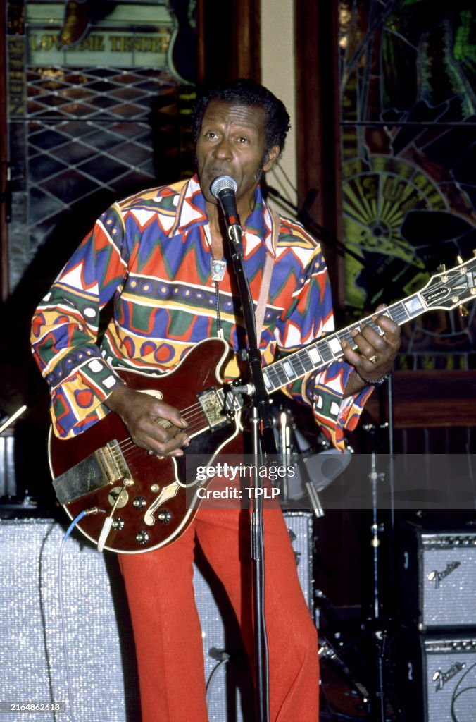 Chuck Berry Performing
