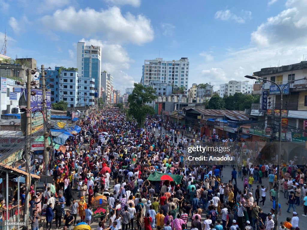 Demonstrations in Bangladesh against 'quotas in government jobs' turn into anti-government protests
