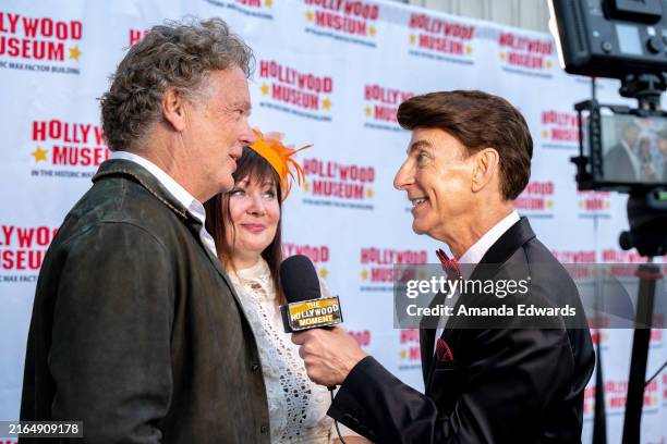 Actor John Schneider, television personality Dee Dee Sorvino and entertainment reporter BJ Korros attend John Schneider and Dee Dee Sorvino's wedding...