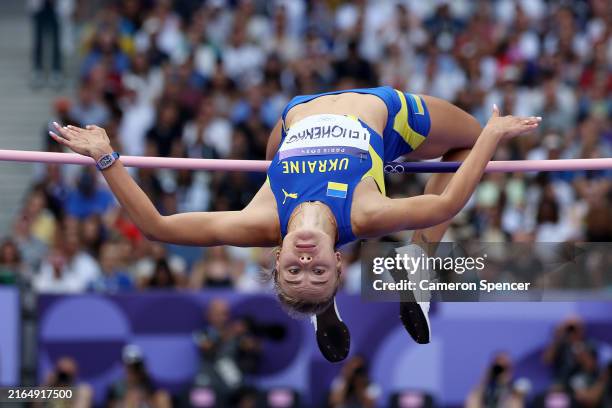 Yevchenko 528 Yuliya Levchenko High Jumper Stock Photos, High-Res Pictures, and ...