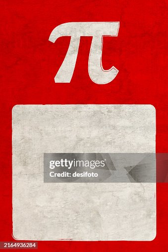 Solid backdrops - empty blank textured rough vertical vector background in vibrant red maroon color with smudged texture all over and one white pi greek alphabet mathematical symbol painted over it leaving copy space on a label Solid backdrops - empty blank textured rough vertical vector background in vibrant red maroon color with smudged texture all over and one white pi greek alphabet mathematical symbol painted over it leaving copy space on a label