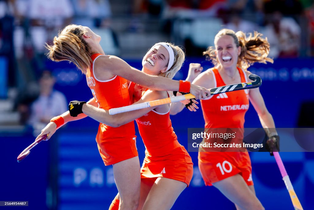 Holland Women v Great Britain Women -Olympic Games