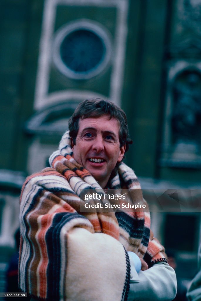Eric Idle On Set For 'National Lampoon's European Vacation'