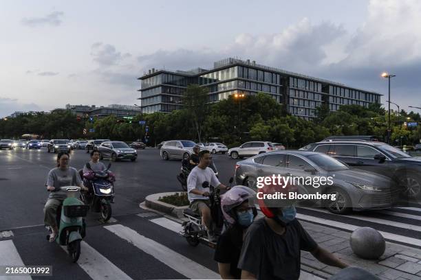 The Alibaba Group Holding Ltd. Headquarters in Hangzhou, China, on Friday, Aug. 2, 2024. Alibaba is scheduled to release earnings results on Aug. 15....