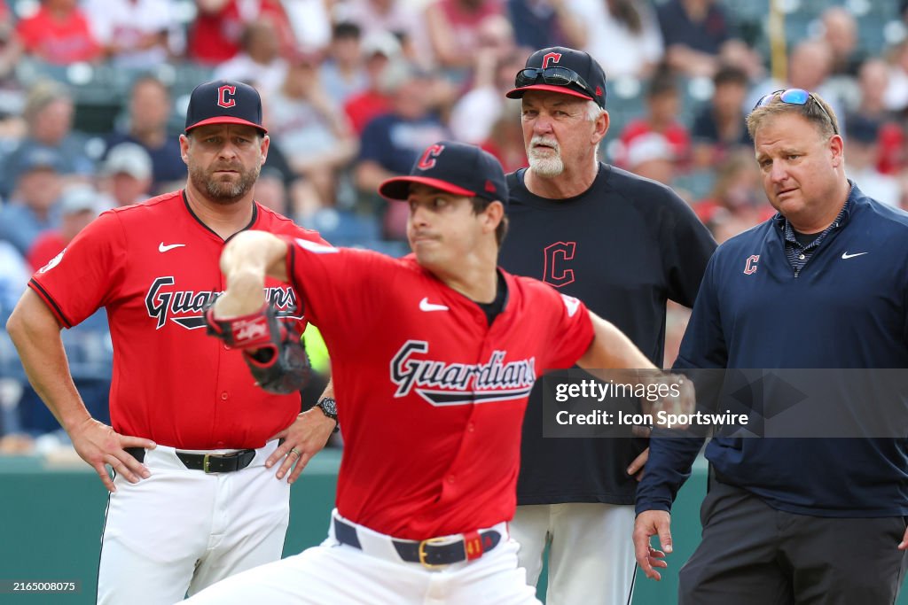 MLB: AUG 05 Diamondbacks at Guardians