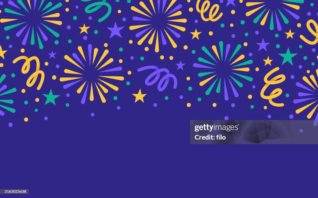 Mardi Gras Carnival Celebration Party Background
