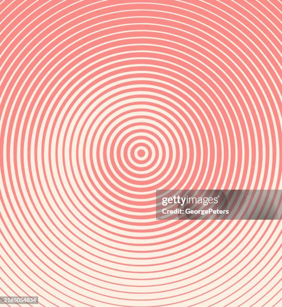 concentric circlular frame - virtual therapy stock illustrations