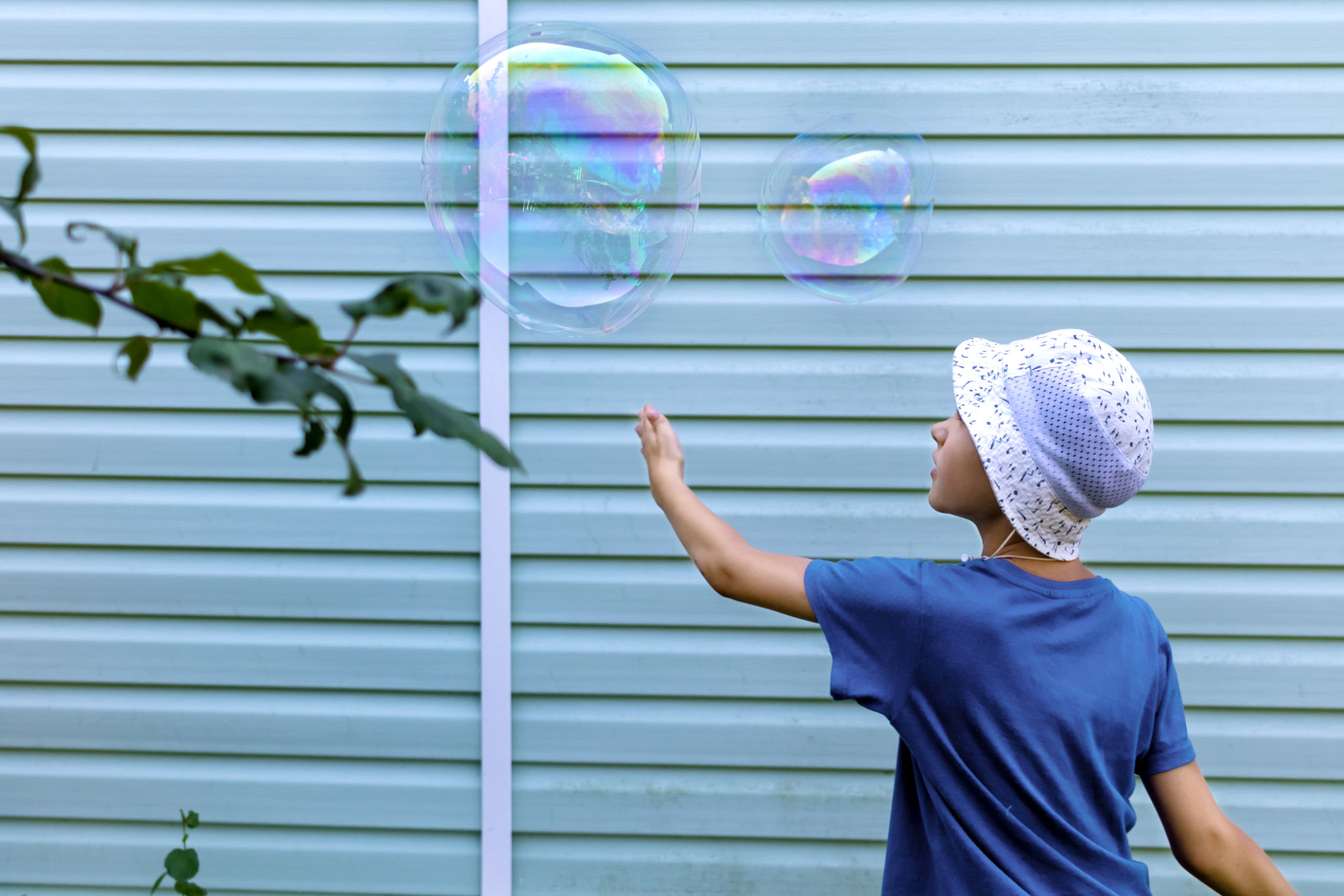 bubbling siding