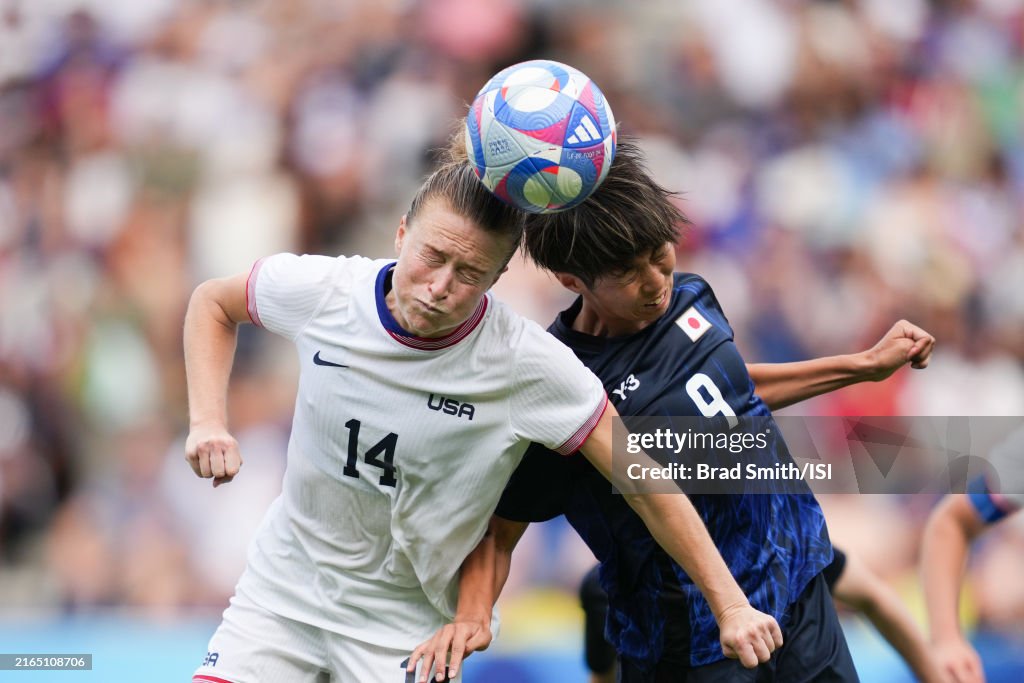 United States v Japan: Women's Football Quarterfinal - Olympic Games Paris 2024: Day 8