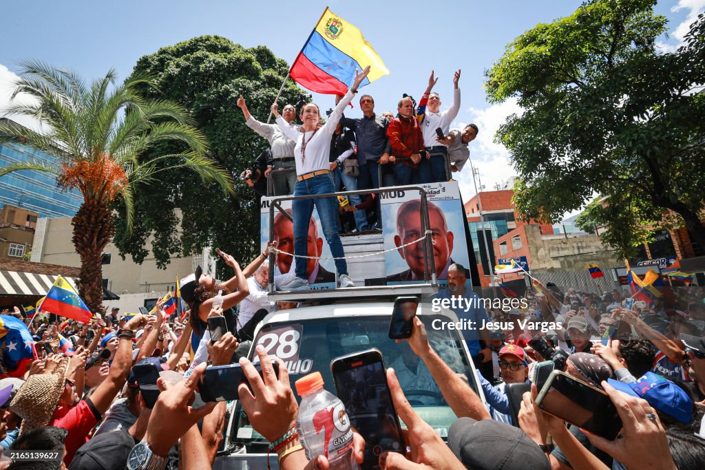'Ganó Venezuela' Opposition Protest in Caracas