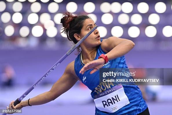 Annu Rani TOPSHOT - India's Annu Rani competes in the women's javelin... News ...