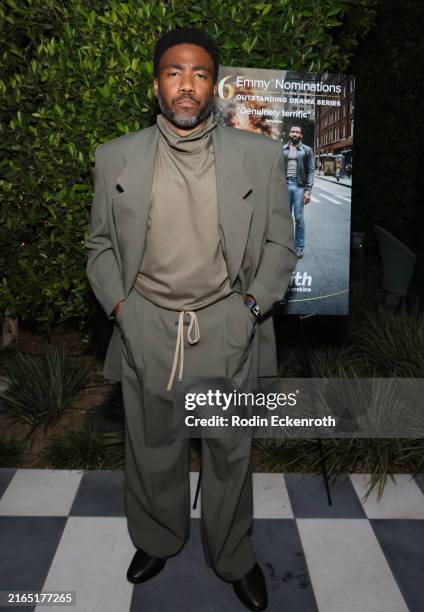 Donald Glover attends the "Mr. & Mrs. Smith" tastemaker event at Pendry West Hollywood on August 03, 2024 in West Hollywood, California.