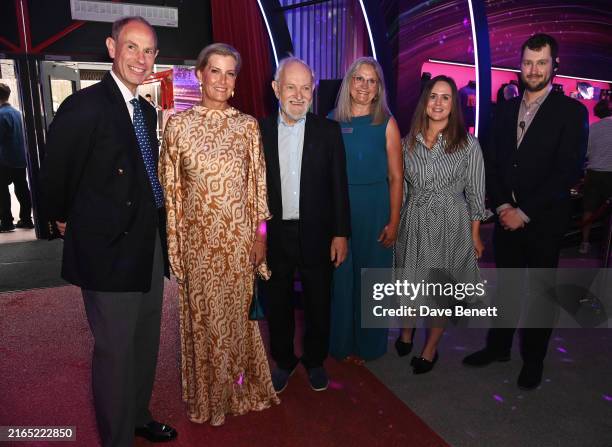 Edward, Duke of Edinburgh, Sophie, Duchess of Edinburgh, Sir Richard Stilgoe, CEO of The Orpheus Centre Rachel Black, The Orpheus Centre Events...