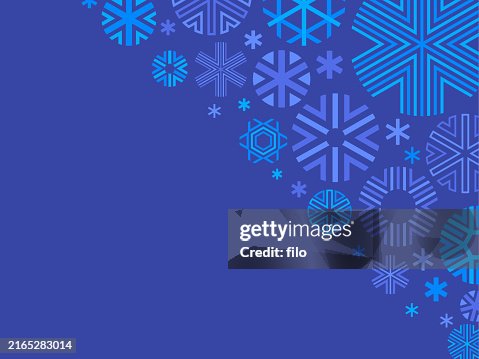 Modern Holiday Snowflake Shape Background Modern Holiday Snowflake Shape Background