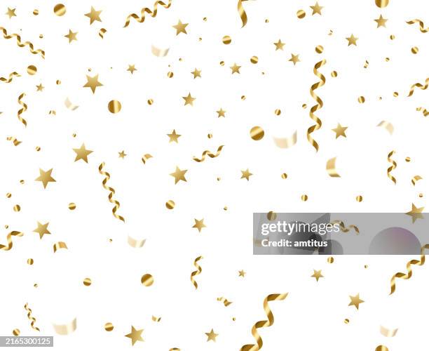 stockillustraties, clipart, cartoons en iconen met glitter seamless - confetti