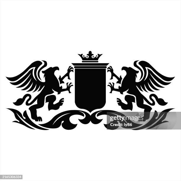 coat of arms 07 - coat of arms stock illustrations