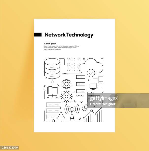 Front Cover Network Computer 97 Computer Network And Switch Background High Res Illustrations ...