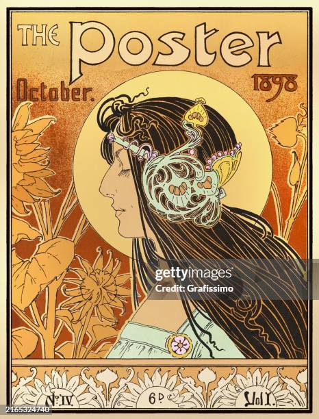 1,994 Art Nouveau Posters Stock Photos, High-Res Pictures, and