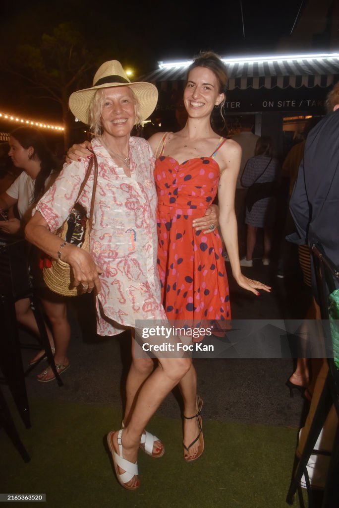 Ali Vip Ellen Von Unwerth and her daughter Rebecca Fourteau attend Big Ali ...