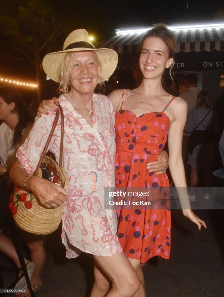 Ali Vip Ellen Von Unwerth and her daughter Rebecca Fourteau attend Big Ali ...