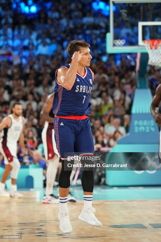 2024 Olympics - Men's Semi-Finals Basketball: USA v Serbia