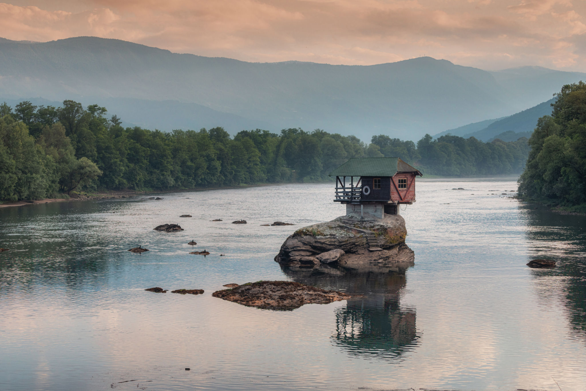drina river house