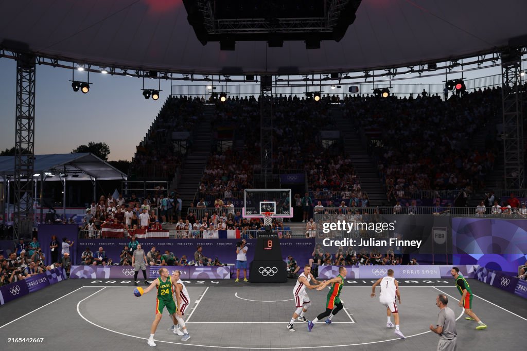 3x3 Basketball - Olympic Games Paris 2024: Day 10