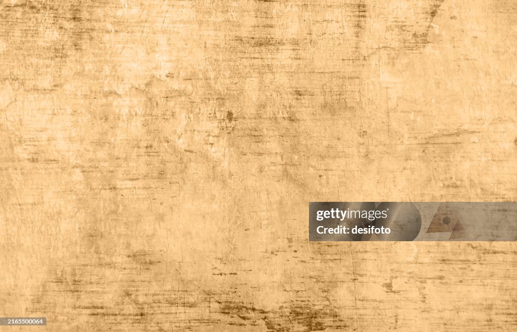Light brown beige fawn gradient colour blank empty blotched smudged scratched brush strokes textured effect weathered old blotchy horizontal vector plastered whitewashed wall backgrounds with abstract blotches, smudges, paint strokes texture