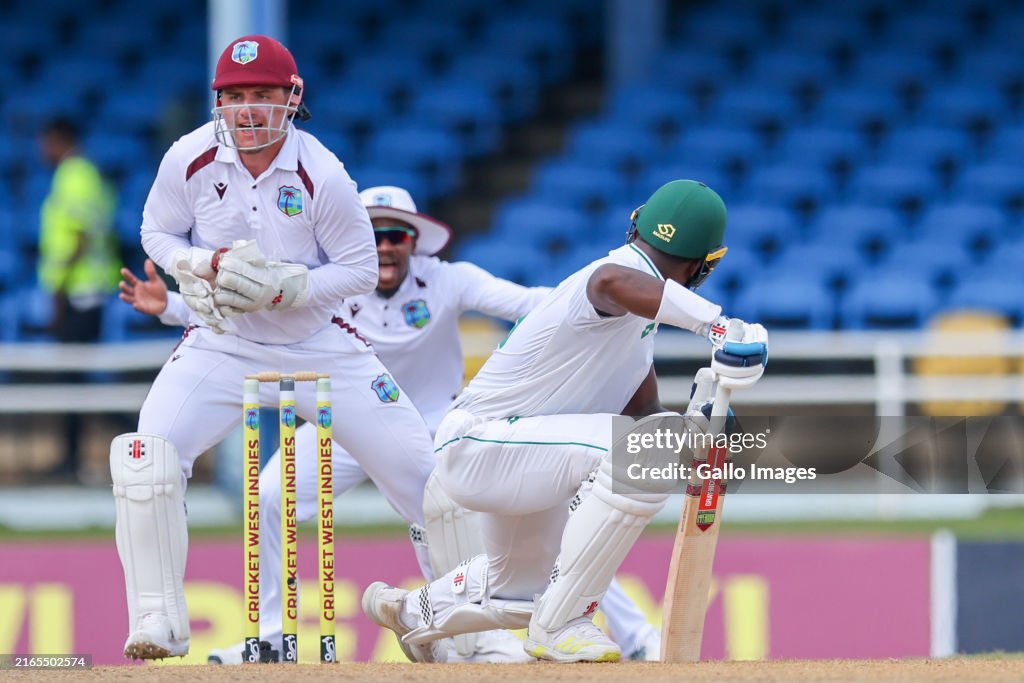 West Indies v South Africa - 1st Test Match: Day Three