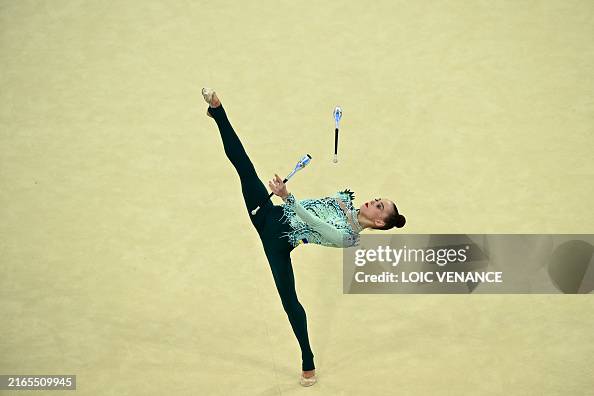 TOPSHOT-GYMNASTICS-RHYTMIC-OLY-PARIS-2024 TOPSHOT-GYMNASTICS-RHYTMIC-OLY-PARIS-2024